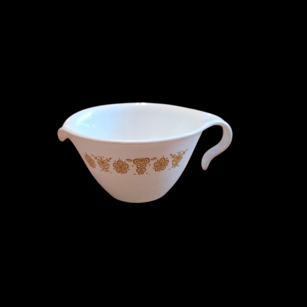 Vintage Corelle Butterfly Gold Creamer